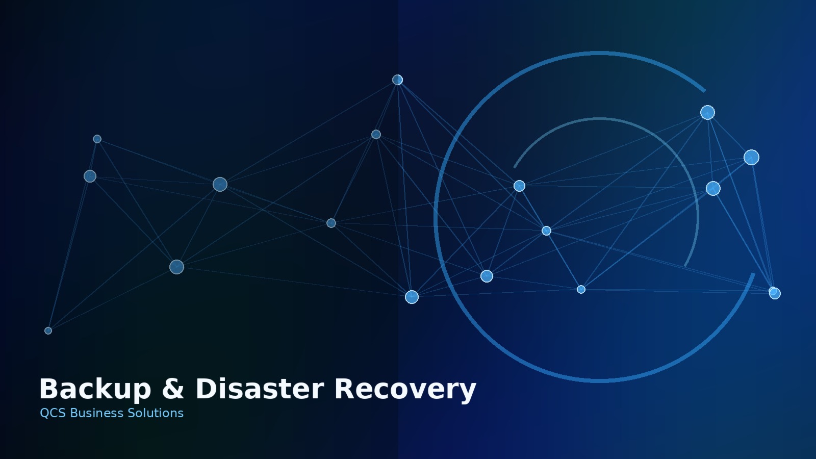Backup and Disaster Recovery